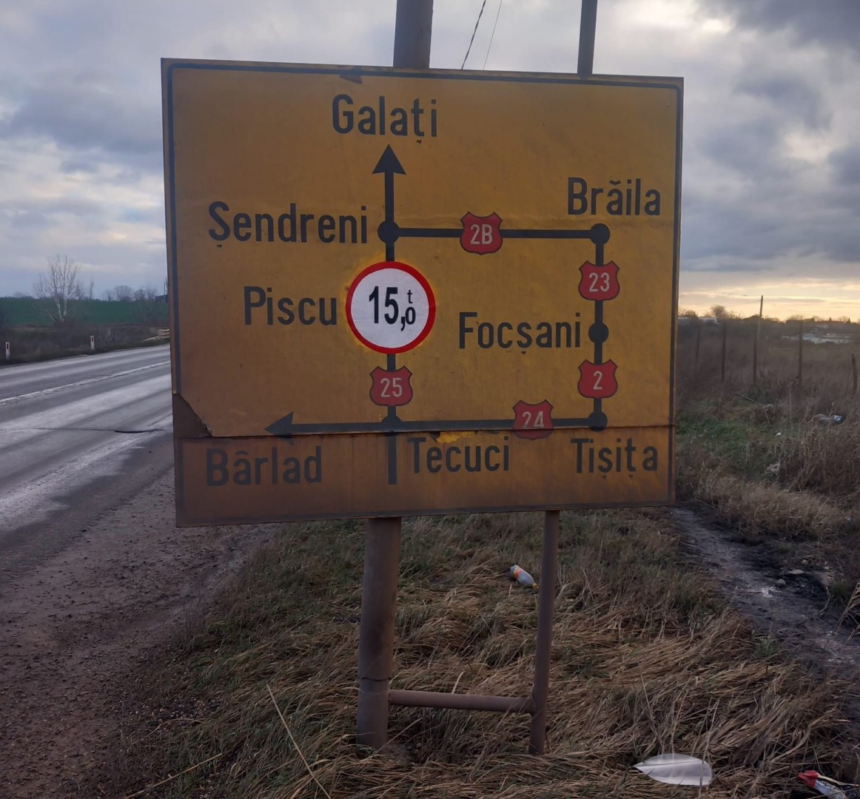 Restricții de circulație pe DN25, în comuna Piscu din județul Galați, din cauza unui pod degradat 1 wp header logo 3324