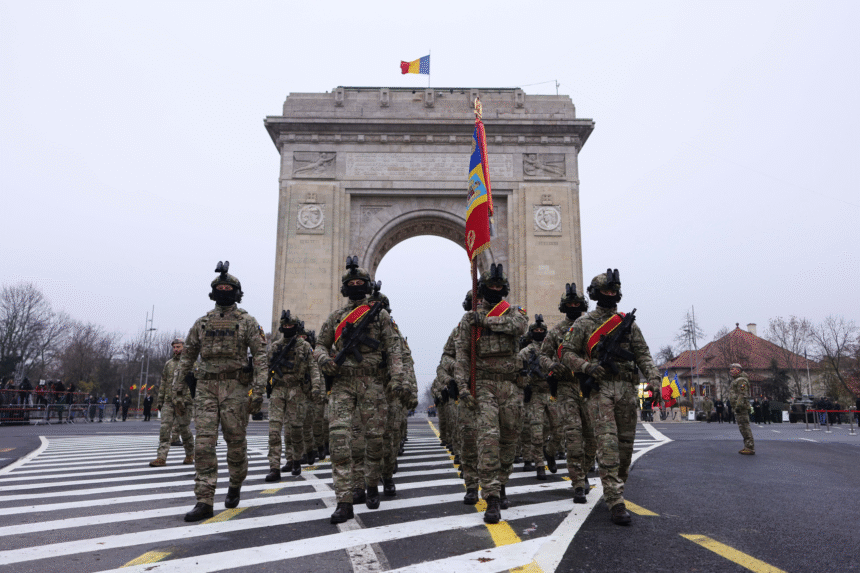 Parada de 1 Decembrie, de la ora 11.00: 2.900 de militari prezenți și tehnică militară. Vremea nu permite ridicarea avioanelor de luptă 1 wp header logo 49