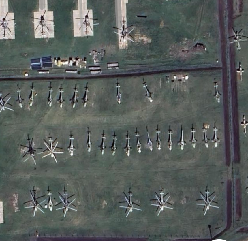 „Cimitirul elicopterelor”. Noi imagini din satelit dezvăluie numărul aparatelor de zbor scoase din uz de la începutul războiului 1 wp header logo 1300