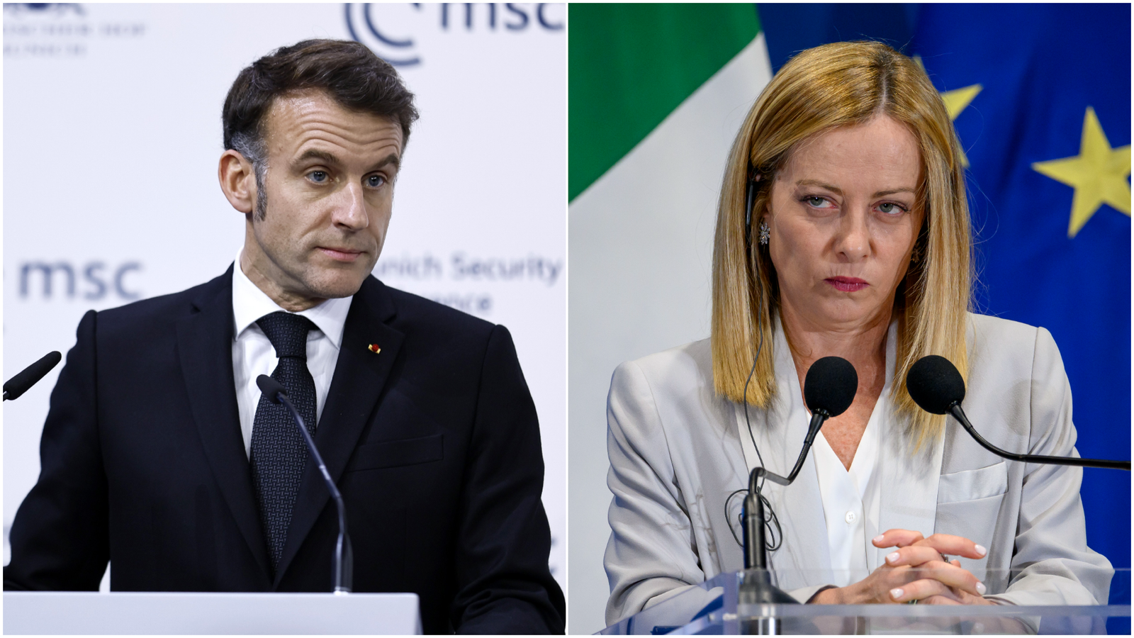 Giorgia Meloni și Emmanuel Macron au amânat primul lor summit la nivel înalt. Relația dintre cei doi, marcată de tensiuni 1 wp header logo 1676