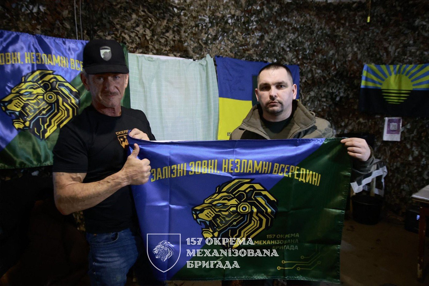 Sean Penn, în apropierea frontului din Donețk: actorul american s-a întâlnit cu soldați ucraineni 1 wp header logo 1349