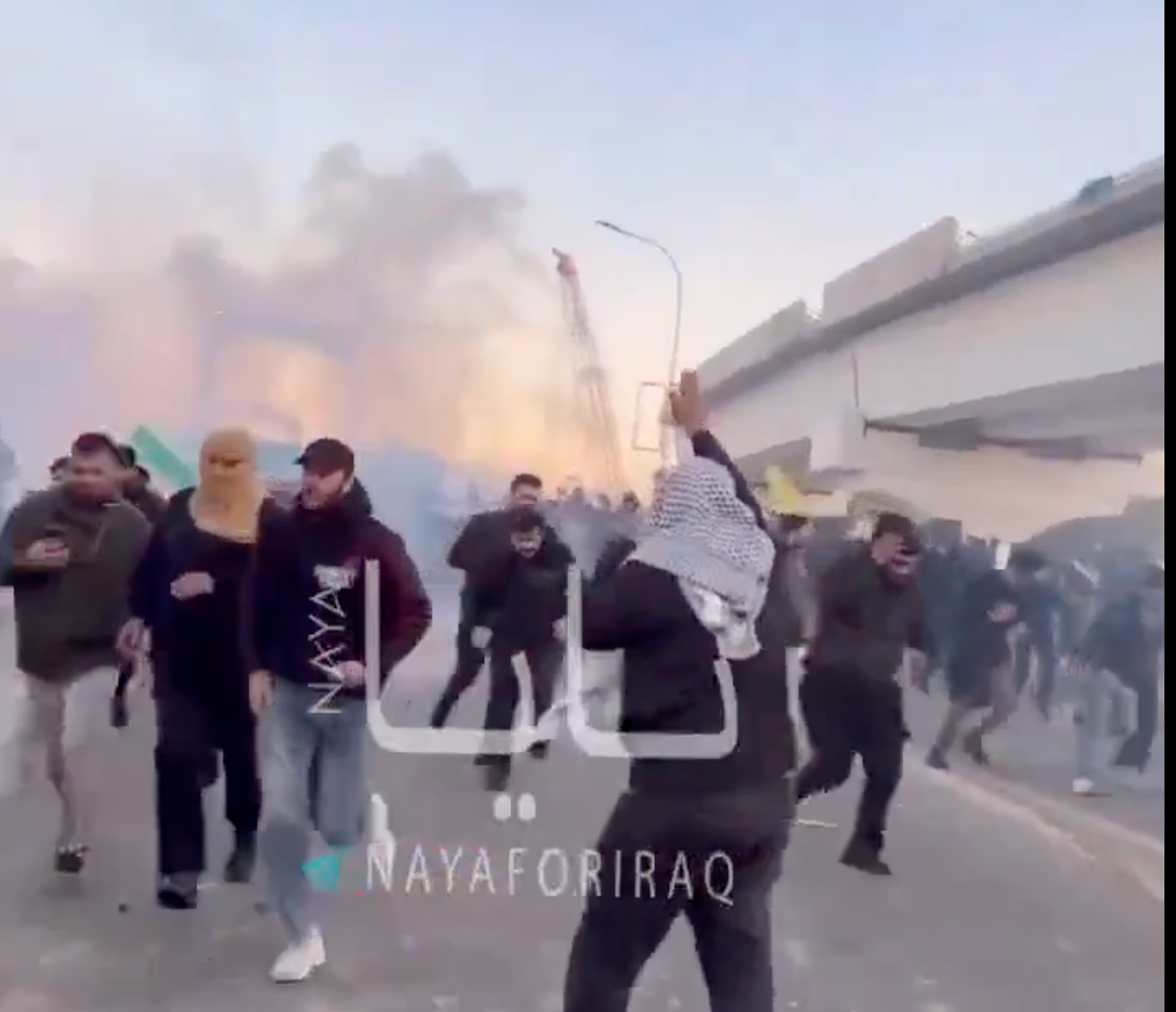 Irak: protestatarii încearcă să ia cu asalt Zona Verde, unde își are sediul ambasada SUA în Bagdad 1 wp header logo 17