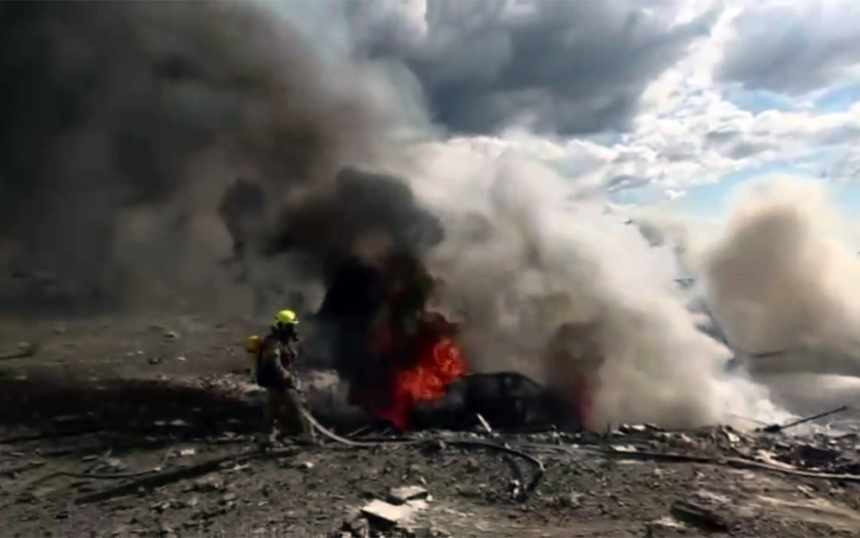 Momentul în care o rachetă iraniană lovește un cartier rezidențial în centrul Israelului. Mai mulți morți și răniți 1 wp header logo 38