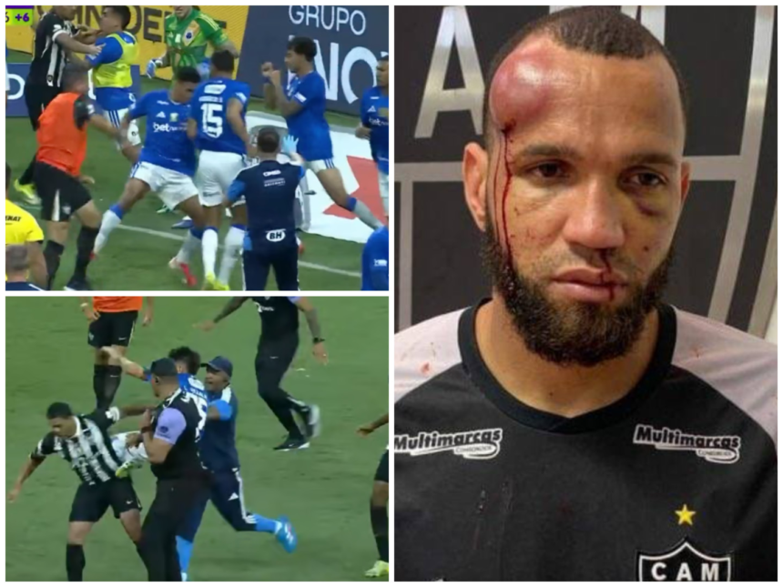 Fotbal sau MMA? S-a lăsat cu bătaie generală, a intervenit poliția militară și arbitrul a arătat 23 de cartonașe roșii 1 wp header logo 614