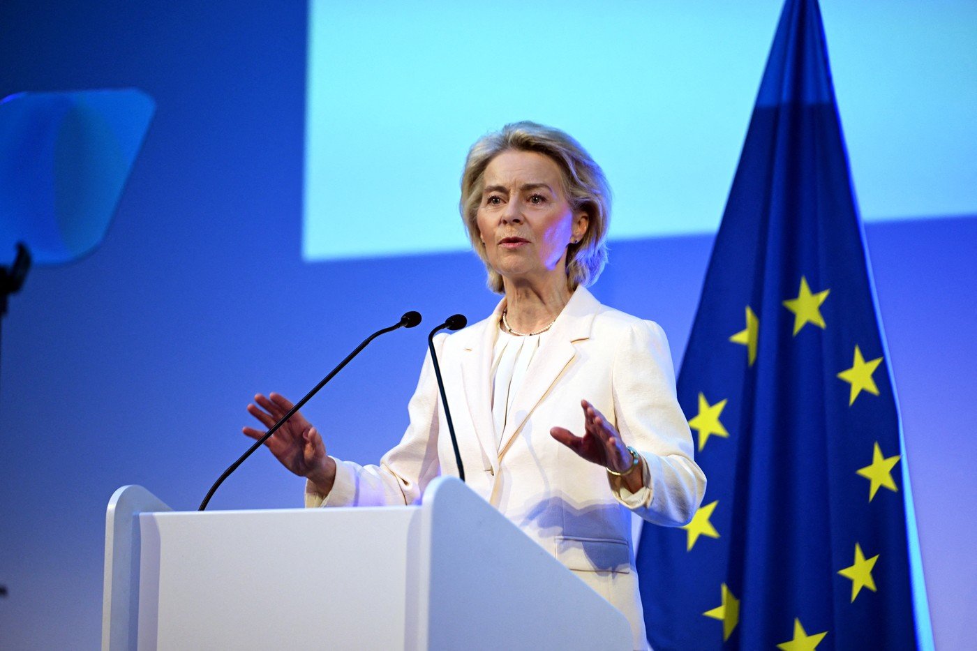 Ursula von der Leyen stârnește un val de critici la Bruxelles după declarația despre „vechea ordine mondială” 1 wp header logo 721