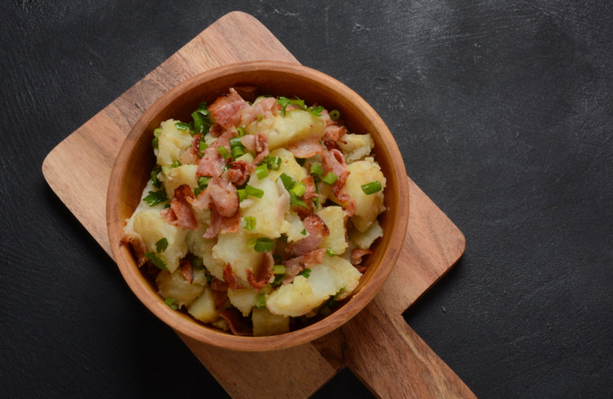 Rețetă de salată bavareză. Se pregătește din ouăle rămase de Paște și e un deliciu 1 wp header logo 1200