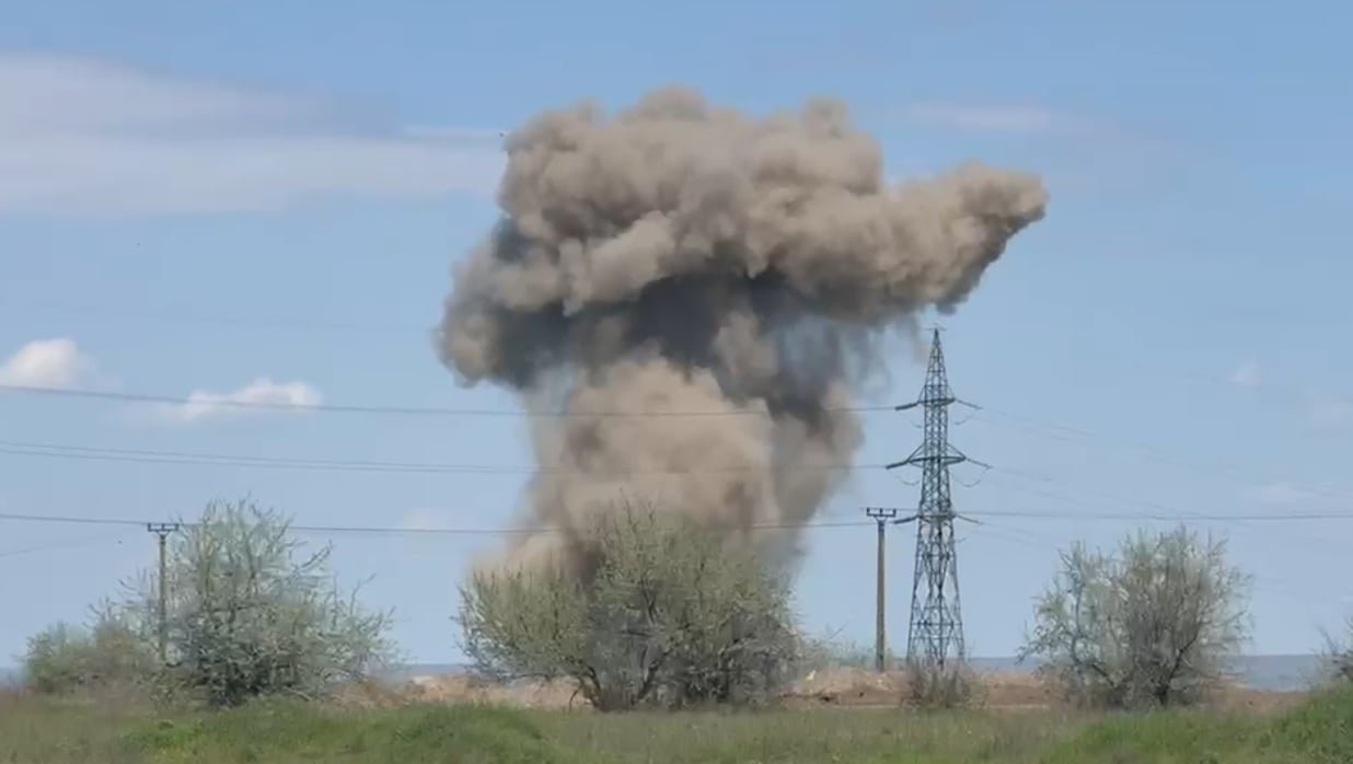 VIDEO Momentul în care drona cu încărcătură explozivă căzută în Galați a fost detonată 1 wp header logo 2030