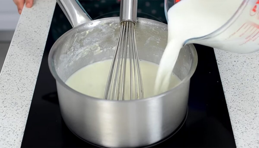 Ecuația sosului Bechamel fără cocoloașe. Cât lapte trebuie să pui, în funcție de cât unt și făină folosești 1 wp header logo 1293
