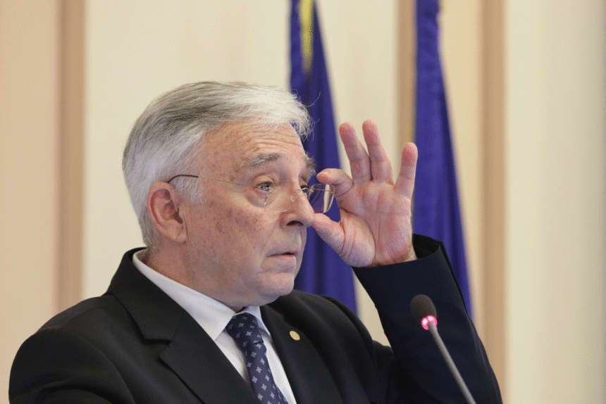 Mugur Isărescu respinge acuzațiile privind un curs euro „ținut artificial”: „Dacă vindeam masiv valută, cum mai creșteau rezervele?” 1 wp header logo 1486