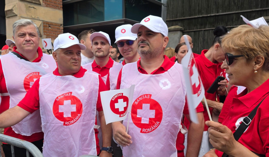 Angajații din Sănătate protestează în stradă din cauza noii legi a salarizării: „Am fost Cenușăreasa, nu se mai poate” 1 wp header logo 2222