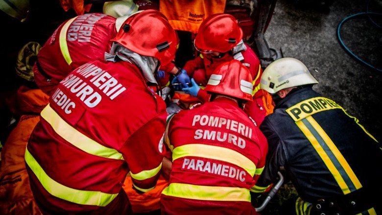 Accident grav cu trei mașini pe DN 1, în Brașov. Un copil a murit, alte opt persoane au fost duse la spital 1 wp header logo 2400