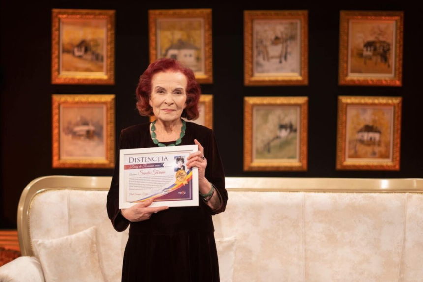 Sanda Țăranu a murit la vârsta de 87 de ani. A fost una dintre figurile emblematice ale televiziunii românești 1 wp header logo 2487