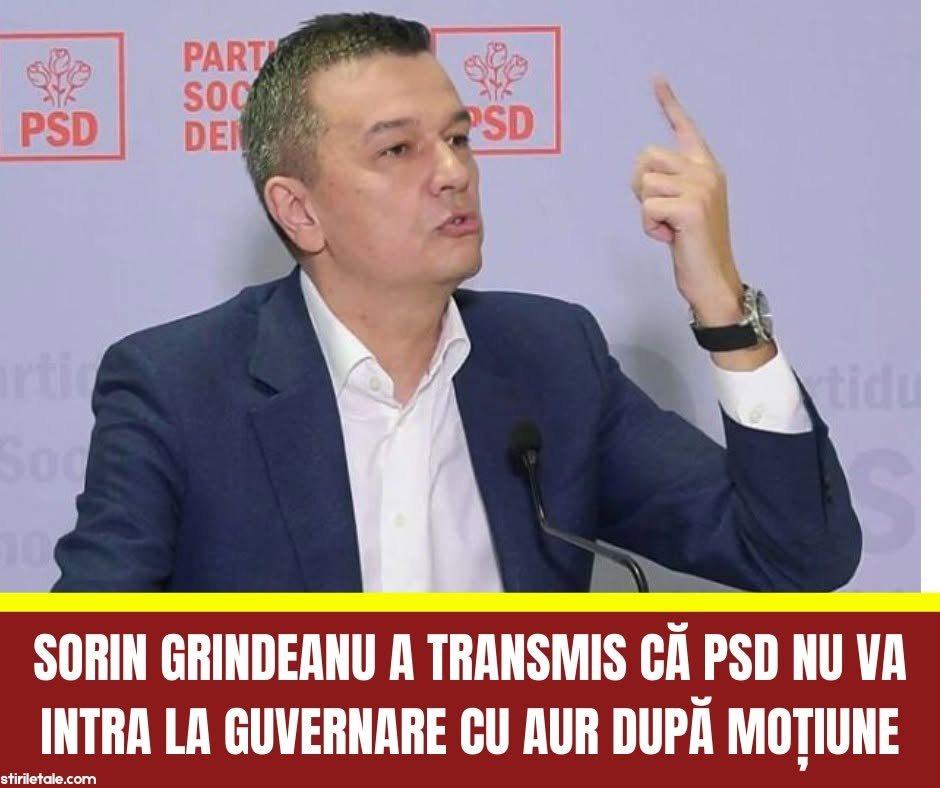 Sorin Grindeanu a transmis că PSD nu va intra la guvernare cu AUR după moțiune: „Rămânem într-o coaliție pro-europeană sau mergem în opoziț 1 710079021 122177896844869536 6930510256458657586 n
