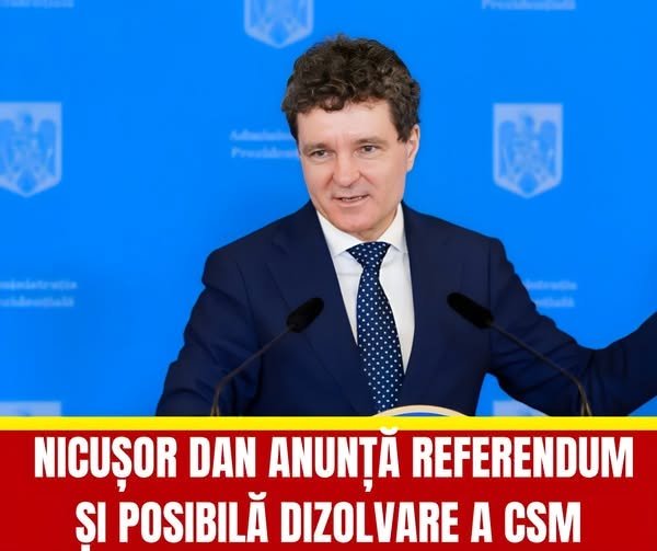 Nicușor Dan anunță consultări și referendum privind justiția 1 710799386 122178062324869536 2070069681810266227 n