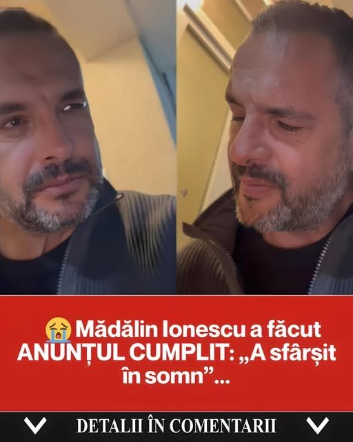 Tragedie în familia lui Mădălin Ionescu! Prezentatorul TV a făcut anunțul în lacrimi: S-a stins din viață în somn 1 714383885 122178336458869536 484558507994927920 n