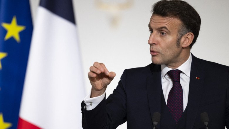 Emmanuel Macron apreciază „uimitoarea” capacitate a Ucrainei în materie de producţie a dronelor 1 wp header logo 1496