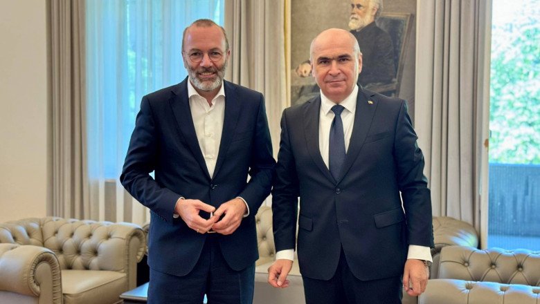 Ilie Bolojan a discutat cu preşedintele PPE Manfred Weber despre situaţia politică din România, fondurile europene şi reforme 1 wp header logo 1515