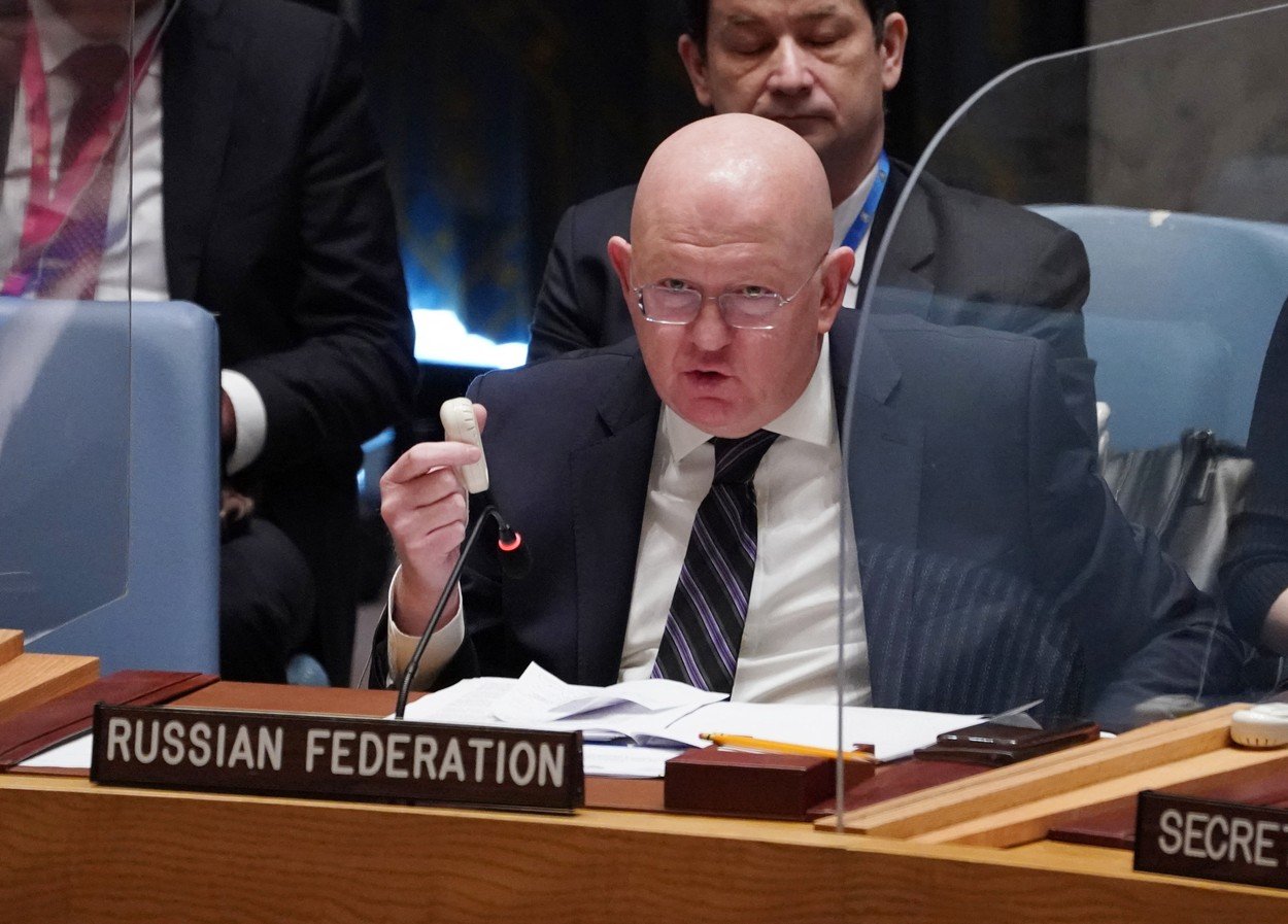 Cum a apărat reprezentantul Rusiei la ONU retorica lui Putin în cazul dronei de la Galați. „Credem că nu e o coincidență” 1 wp header logo 78