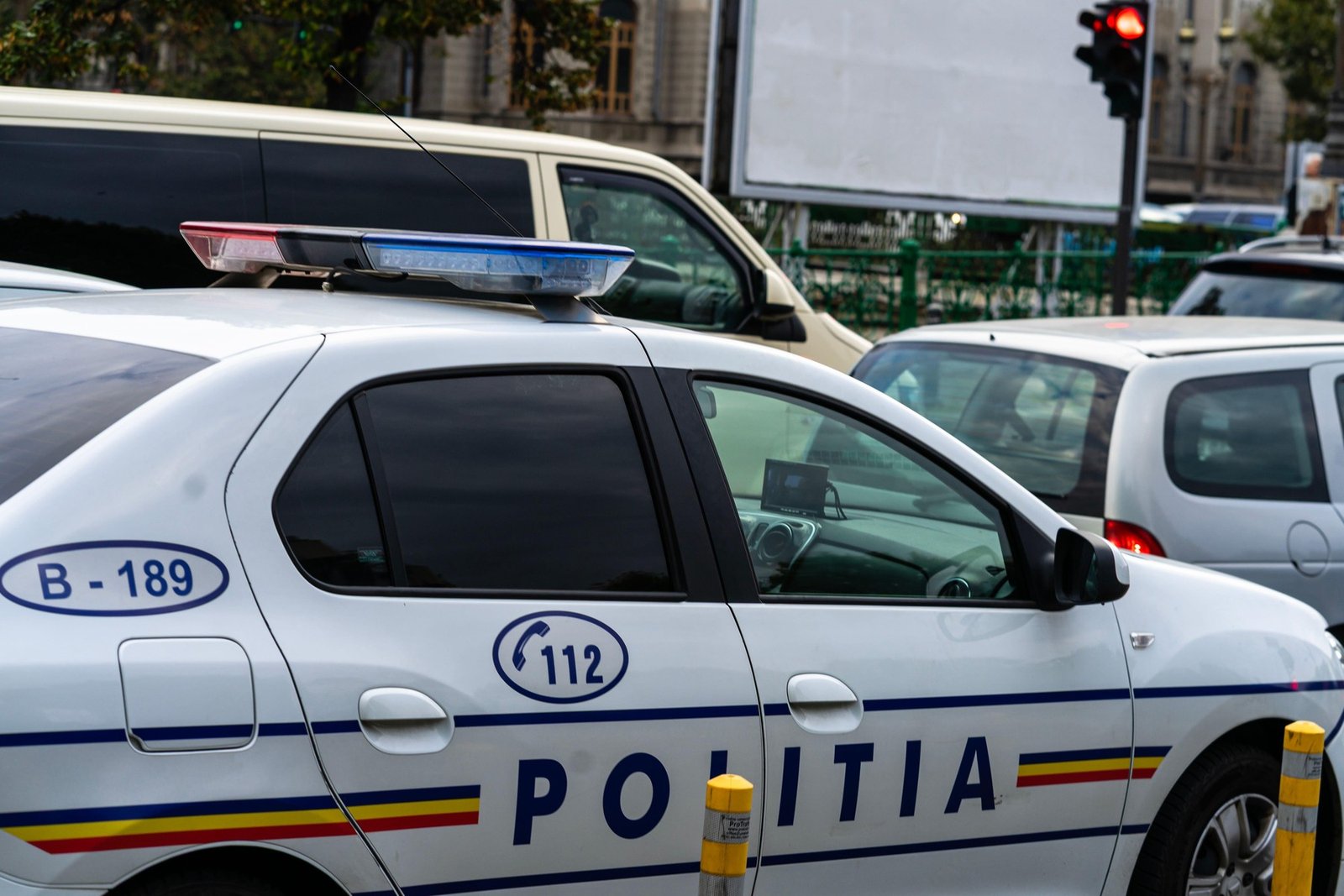 Autospecială de Poliţie, oprită în trafic de un echipaj de la Rutieră pentru depăşirea vitezei legale. IPJ Galaţi face verificări 1 wp header logo 92