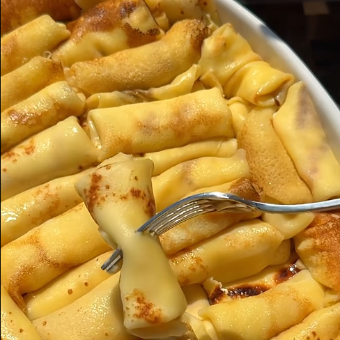 Clătite coapte la cuptor! Rețeta virală cu umplutură cremoasă pe care trebuie să o încerci acasă 1 wp header logo 243