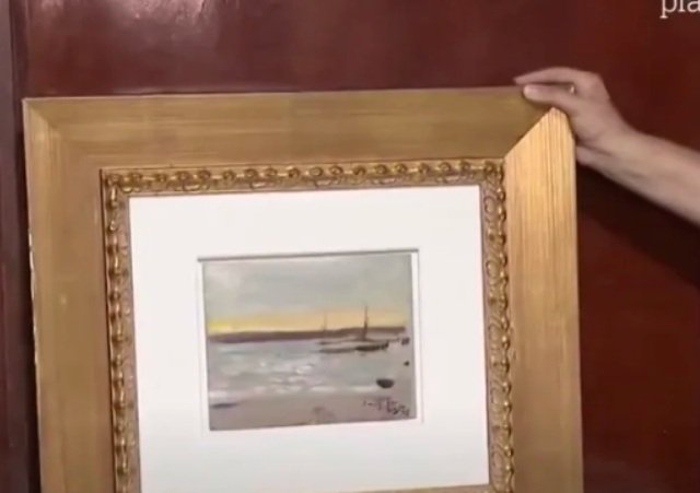 Un bărbat a luat acasă un tablou găsit pe stradă, pentru că i-a plăcut rama. Ce a aflat apoi despre el l-a făcut să sune la poliție 1 wp header logo 365