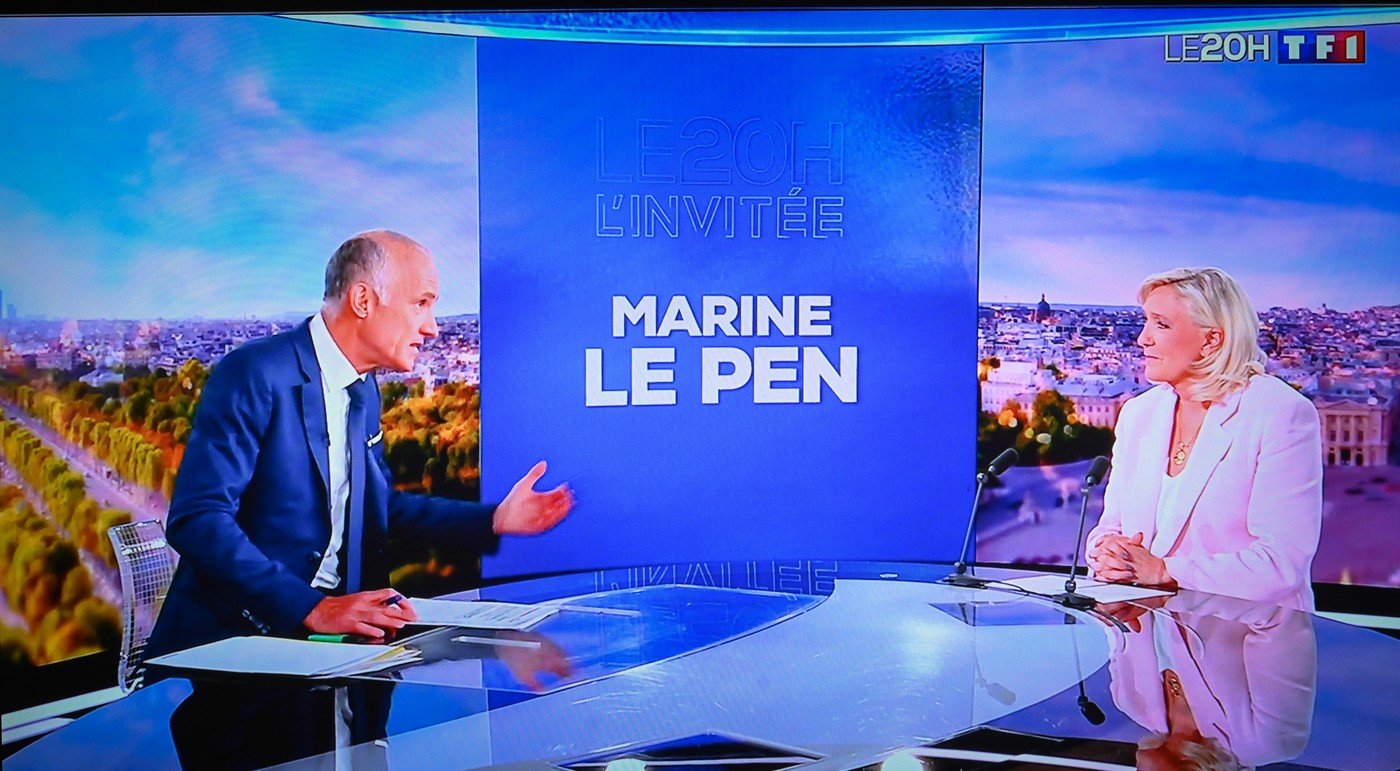 Deja în calitate de candidată, Marine Le Pen efectuează prima sa vizită în cadrul campaniei electorale alături de Jordan Bardella 1 wp header logo 609