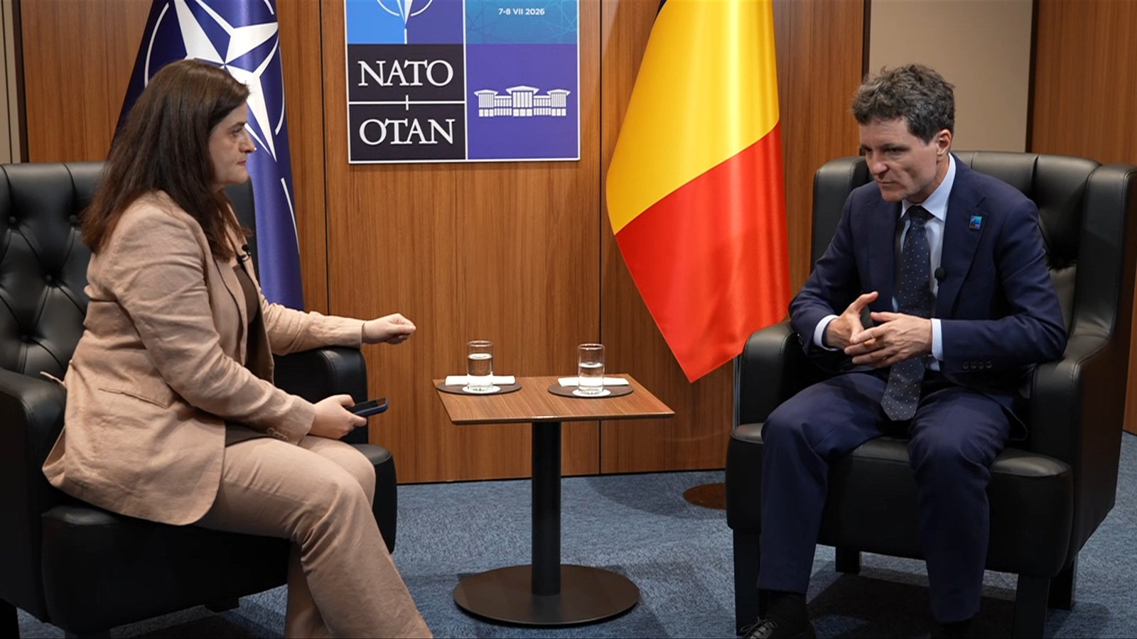 Nicușor Dan, interviu pentru Digi24 în marja summitului NATO. Ce spune președintele despre acuzația că e susținător MAGA 1 wp header logo 684