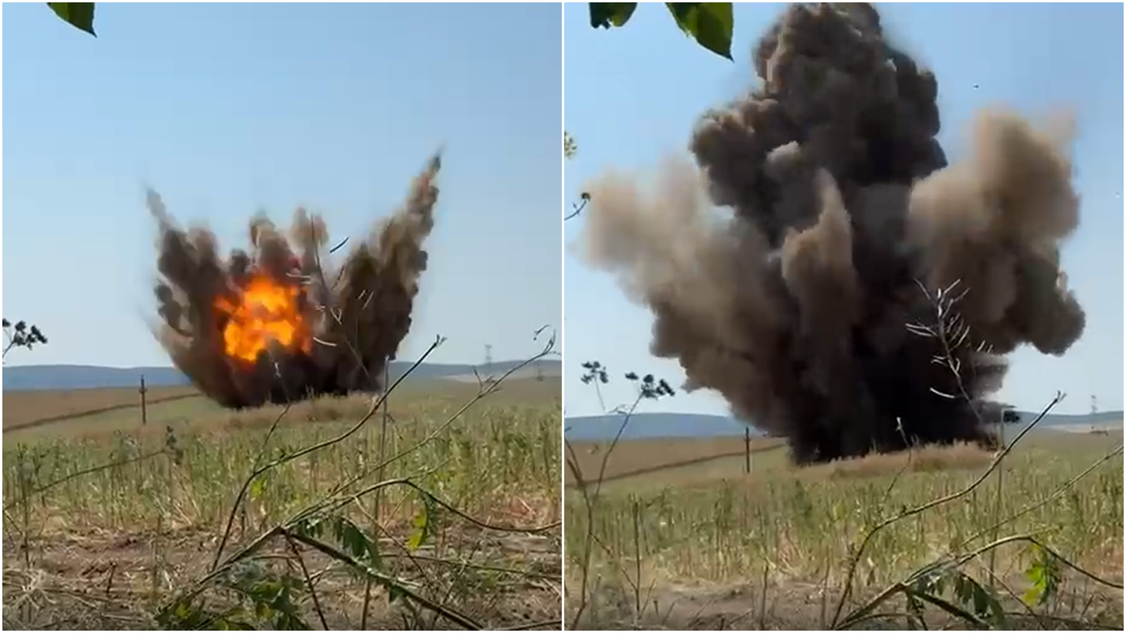VIDEO Armata a detonat drona găsită vineri la Plauru 1 wp header logo 1228