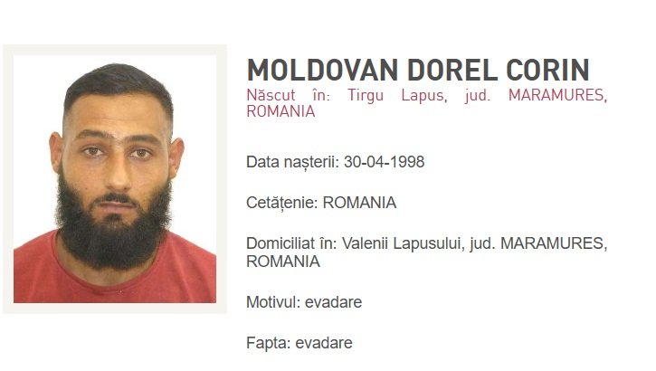 Un deţinut de la Penitenciarul Baia Mare a evadat. Au fost amplasate filtre de poliție. Ce i-a spus soția înainte ca bărbatul să fugă 1 wp header logo 1557