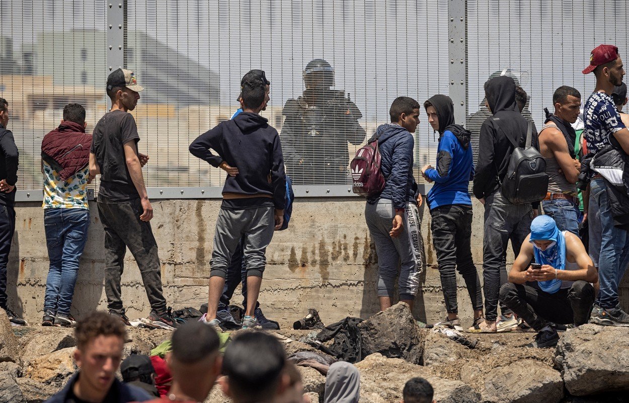O nouă intrare în masă în Ceuta și Melilla, pregătită pe rețelele sociale pentru 15 august. Marocul mobilizează forțele de securitate 1 wp header logo 641